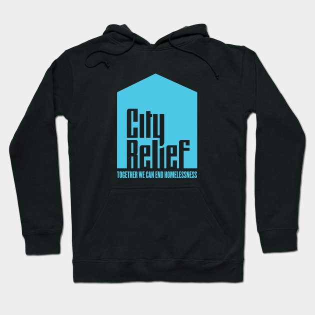 Logo and Tagline Hoodie by cityrelief